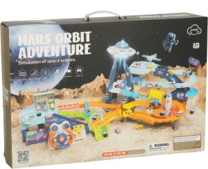 Kosmiczny tor samochodowy wielopoziomowy kierownica 14