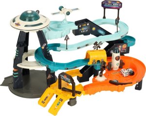 Kosmiczny tor samochodowy wielopoziomowy kierownica 4