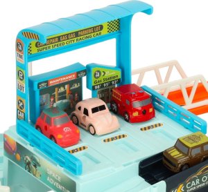 Kosmiczny tor samochodowy wielopoziomowy kierownica 5