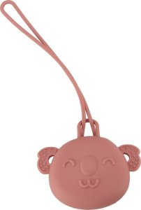 Naczynia silikonowe dla dzieci krab zestaw 19 el ciemny różowy 8