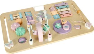 Stolik manipulacyjny LULILO montessori różowy 4