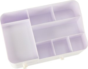 Organizer na kosmetyki szkatułka pojemnik kuferek na biżuterię z szufladami 8