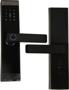 Zamek elektroniczny do drzwi SMART klamka inteligentna na kod odcisk palca bluetooth 12