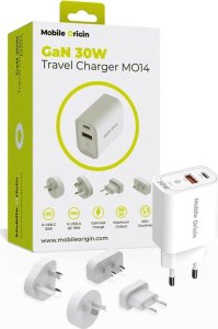 Ładowarka Mobile Origin FRL-TRVL30W-MO14 1x USB-A 1x USB-C 3 A (FRL-TRVL30W-MO14) 1