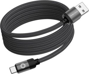 Kabel USB Mobile Origin USB-A - USB-C 1 m Czarny (MC2-USBA-1M-BLK) 2