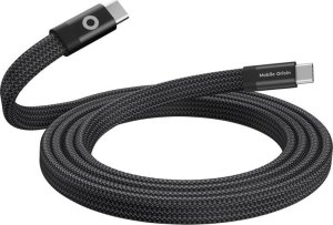 Kabel USB Mobile Origin USB-C - USB-C 1 m Czarny (MCF-USBC-1M-BLK) 2