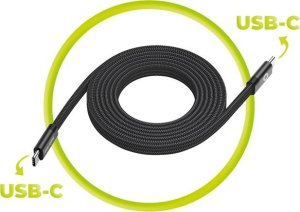 Kabel USB Mobile Origin USB-C - USB-C 1 m Czarny (MCF-USBC-1M-BLK) 8