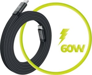 Kabel USB Mobile Origin USB-C - USB-C 1 m Czarny (MCF-USBC-1M-BLK) 9