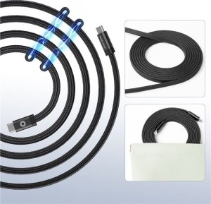 Kabel USB Mobile Origin USB-C - USB-C 1 m Czarny (MC2-USBC-1M-BLK) 6