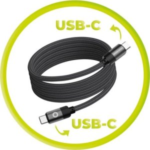 Kabel USB Mobile Origin USB-C - USB-C 1 m Czarny (MC2-USBC-1M-BLK) 9