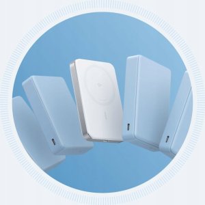 Anker MagGo PowerBank 10.000mAh Slim biały magnetyczna powerbank w ultra-smukłym designie dla iPhone 12 i wyżej i AirPods 5