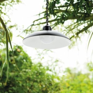 LAMPA SOLARNA ŻYRANDOL SOLARNY OGRODOWA + PILOT 5