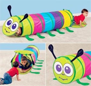 TUNEL NAMIOT GĄSIENICA SKŁADANY TOR PRZESZKÓD +BAG 6