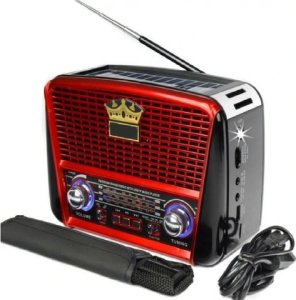 RADIO GŁOŚNIK BT USB PRZENOŚNE SOLAR AKUMULATOR 3