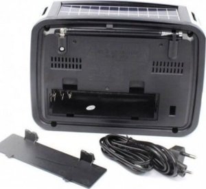 RADIO GŁOŚNIK BT USB PRZENOŚNE SOLAR AKUMULATOR 4
