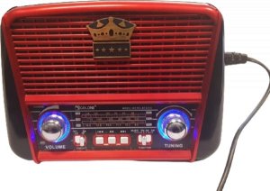 RADIO GŁOŚNIK BT USB PRZENOŚNE SOLAR AKUMULATOR 5