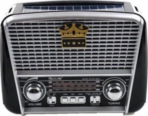 RADIO GŁOŚNIK BT USB PRZENOŚNE SOLAR AKUMULATOR 6