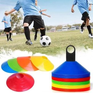 PACHOŁKI TRENINGOWE TALERZYKI GRZYBKI ZESTAW PACHOŁEK 50 SZT ELASTYCZNE 2