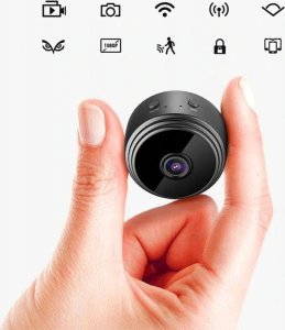 1TECH KAMERA mini szpiegowska bezprzewodowa USB K01 (czarna) + KARTA 32GB 13