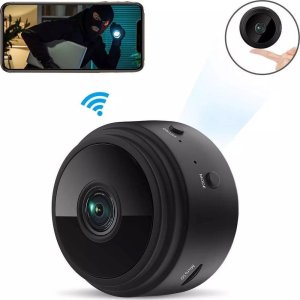 1TECH KAMERA mini szpiegowska bezprzewodowa USB K01 (czarna) + KARTA 32GB 6