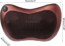 MARK1 Poduszka masująca masażer Shiatsu M02 (brązowa) 6
