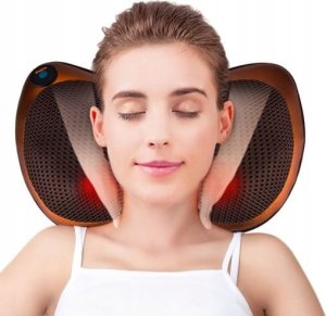 MARK1 Poduszka masująca masażer Shiatsu M02 (brązowa) 9