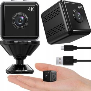 MARK1 KAMERA SZPIEGOWSKA MINI UKRYTA DETEKCJA WIFI 4K PANORAMICZNA SYS-R K0 1