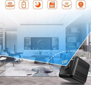 MARK1 KAMERA SZPIEGOWSKA MINI UKRYTA DETEKCJA WIFI 4K PANORAMICZNA SYS-R K0 3