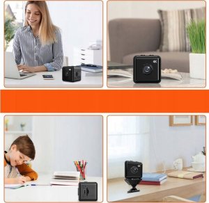 MARK1 KAMERA SZPIEGOWSKA MINI UKRYTA DETEKCJA WIFI 4K PANORAMICZNA SYS-R K0 7
