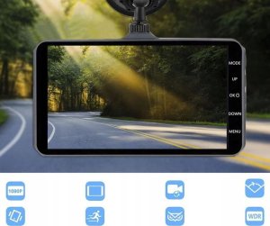 MARK1 Wideorejestrator kamera REJESTRATOR JAZDY FULL HD do auta W07 5