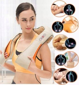 MARK1 Uniwersalny masażer szyi i karku z 2 głowicami M01 0,2kg 11