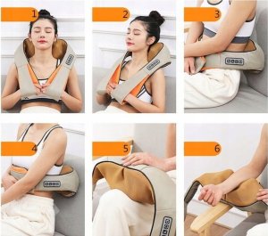 MARK1 Uniwersalny masażer szyi i karku z 2 głowicami M01 0,2kg 8