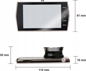 MARK1 Wideorejestrator kamera REJESTRATOR JAZDY FULL HD W06 0,15kg 9