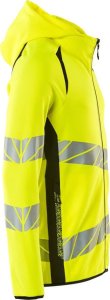 MASCOT Bluza z kapturem z zamkiem błyskawicznym ACCELERATE SAFE (kolor żółty hi-vis/czerń, rozmiar M) 3
