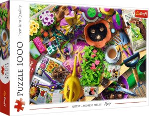 Trefl Puzzle Porządki w ogrodzie 1000 elementów (10927) 1