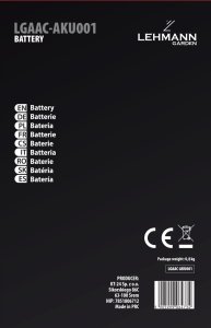 BATERIA AKUMULATOR DO NARZĘDZI LEHMANN 40V 2Ah 3