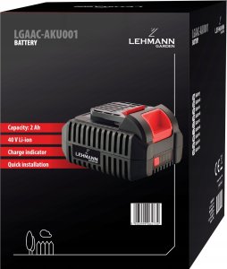 BATERIA AKUMULATOR DO NARZĘDZI LEHMANN 40V 2Ah 4