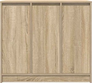 Komoda Sonoma Oak 85x34x76 cm Drewno klejone 6
