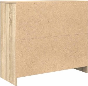 Komoda Sonoma Oak 85x34x76 cm Drewno klejone 8