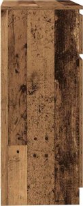 Komoda z szufladą Stare drewno 71x35x84 cm Drewno klejone 7