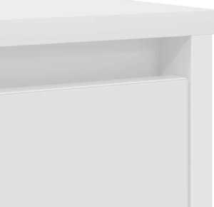 Komoda Biała 85x34x76 cm Drewno klejone 10