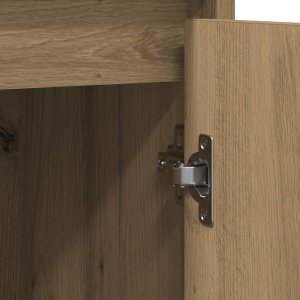 Komoda Artisan Dąb 85x34x76 cm Drewno klejone 10