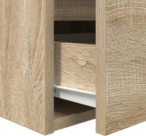 Szafki nocne ścienne 2 szt. Dąb Sonoma 38x34x40 cm 11
