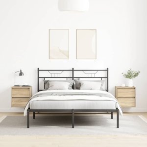 Szafki nocne ścienne 2 szt. Dąb Sonoma 38x34x40 cm 3