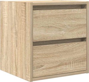 Szafki nocne ścienne 2 szt. Dąb Sonoma 38x34x40 cm 5