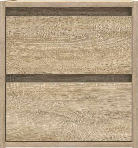 Szafki nocne ścienne 2 szt. Dąb Sonoma 38x34x40 cm 7