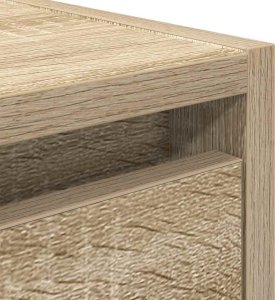 Szafki nocne ścienne 2 szt. Dąb Sonoma 38x34x40 cm 10