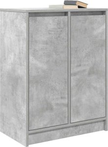 Komoda Betonowa Szara 57x34x76 cm Drewno klejone 4