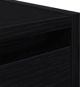 Szafki nocne ścienne 2 szt. Dąb czarny 38x34x40 cm 10