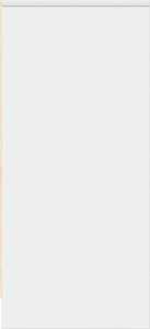 Komoda Biała 29,5x34x76 cm Drewno klejone 7